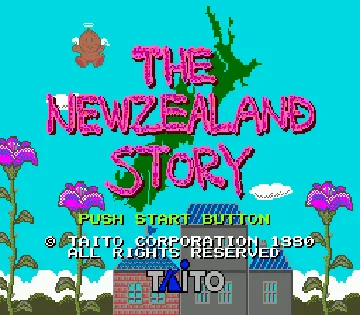 New Zealand Story, The (Japan) screen shot title